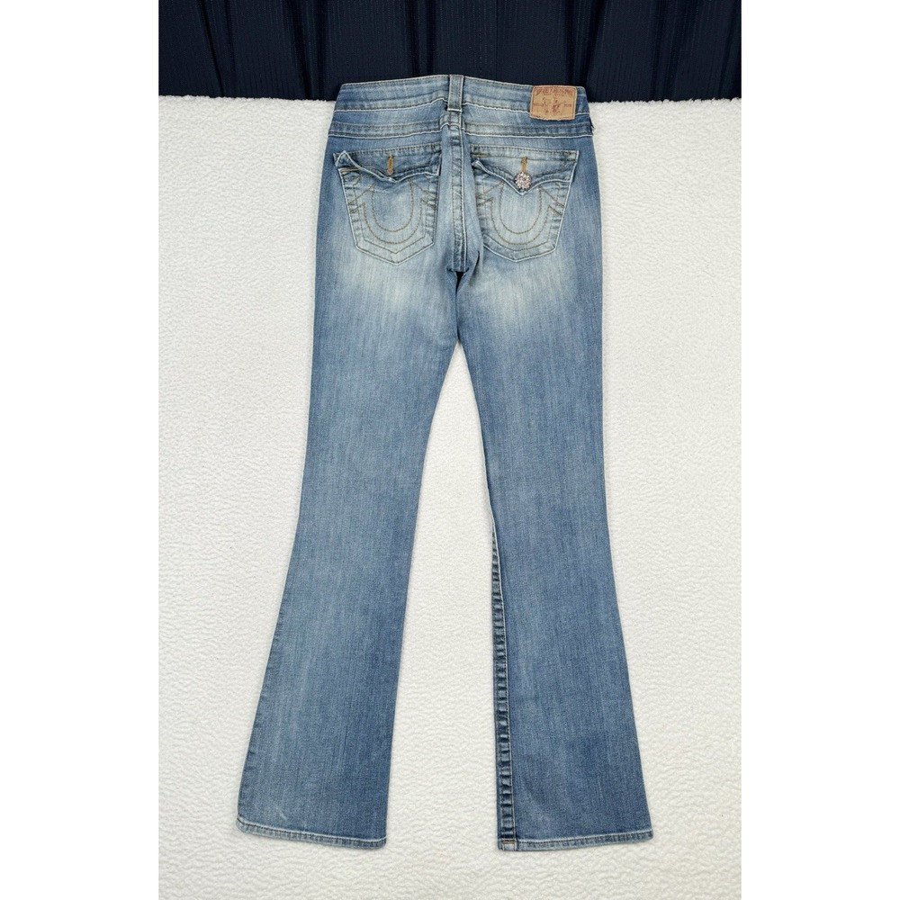Vintage TRUE RELIGION Women's Jeans Bootcut Size 27 (28x33) Made in USA - Read